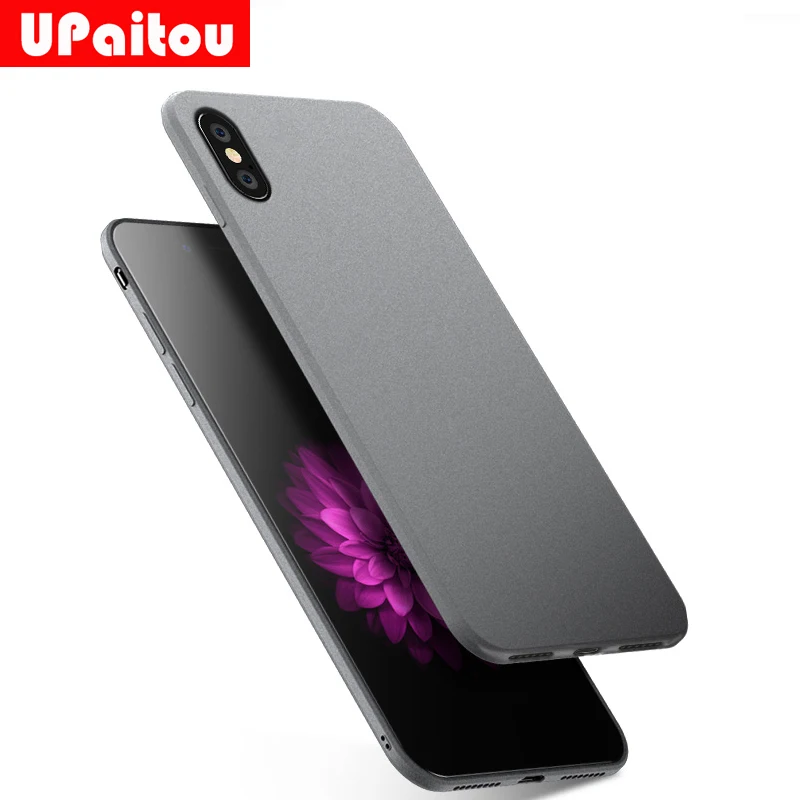 UPaitou Case for iPhone SE 2020 11 Pro X XS Max XR 8 7 6 6S Plus Anti Fingerprint Soft Silicone Matte Ultra Thin TPU Cover |