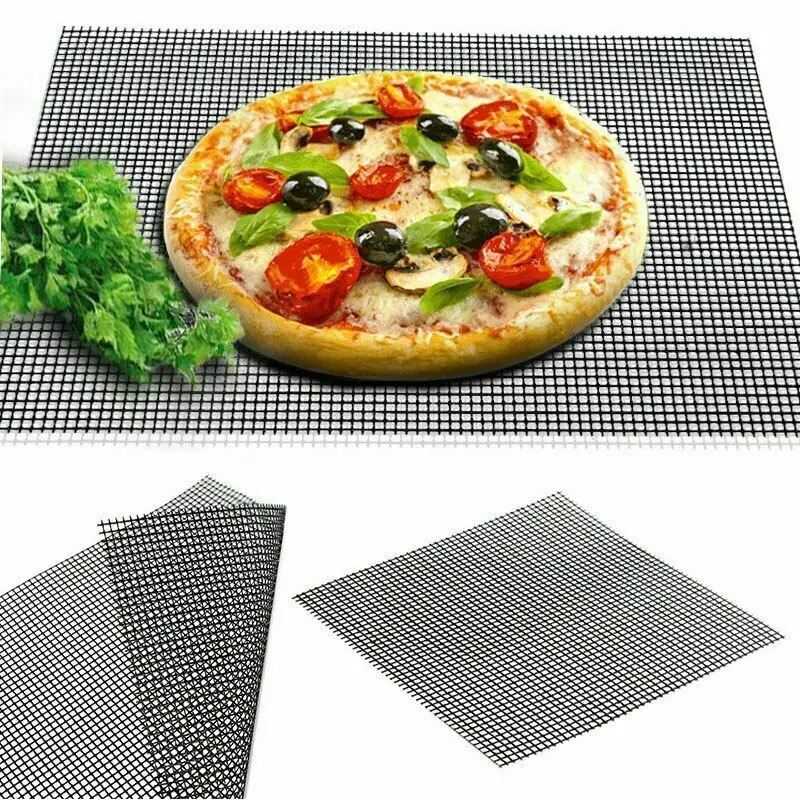 New BBQ Grill Mesh Mat Reusable Non-Sticks Rack Cooking Sheet Liner Resistant Barbecue Meat Tool |