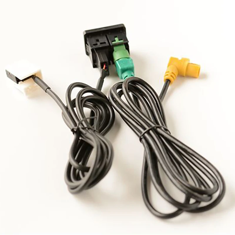 

Car USB AUX Switch Cable USB Audio Adapter RCD510 RNS315 for Passat B6 B7 Golf 5 MK5 Golf 6 MK6 Jetta 5 MK5