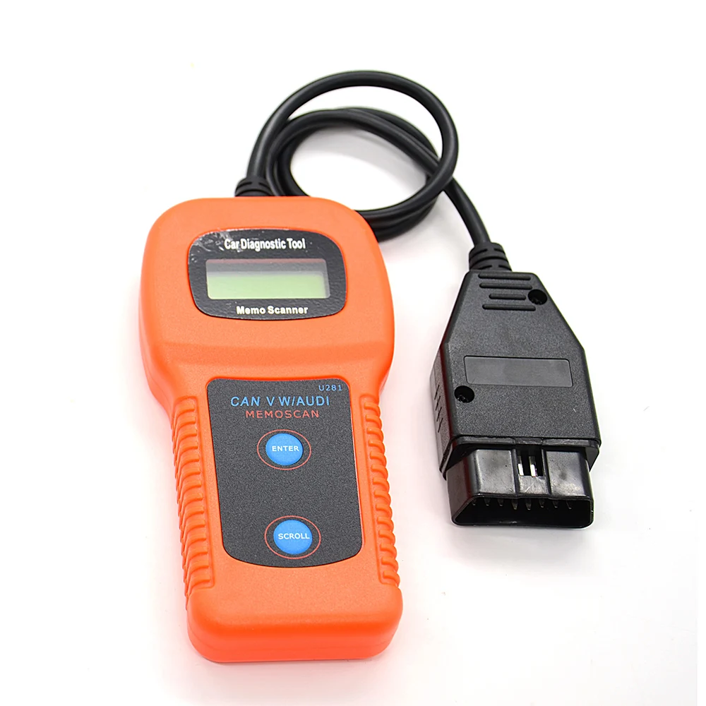 OBD2U281 EOBD считыватель кодов CAN-BUS диагностический сканер U281 OBD 2 инструмент сброса |