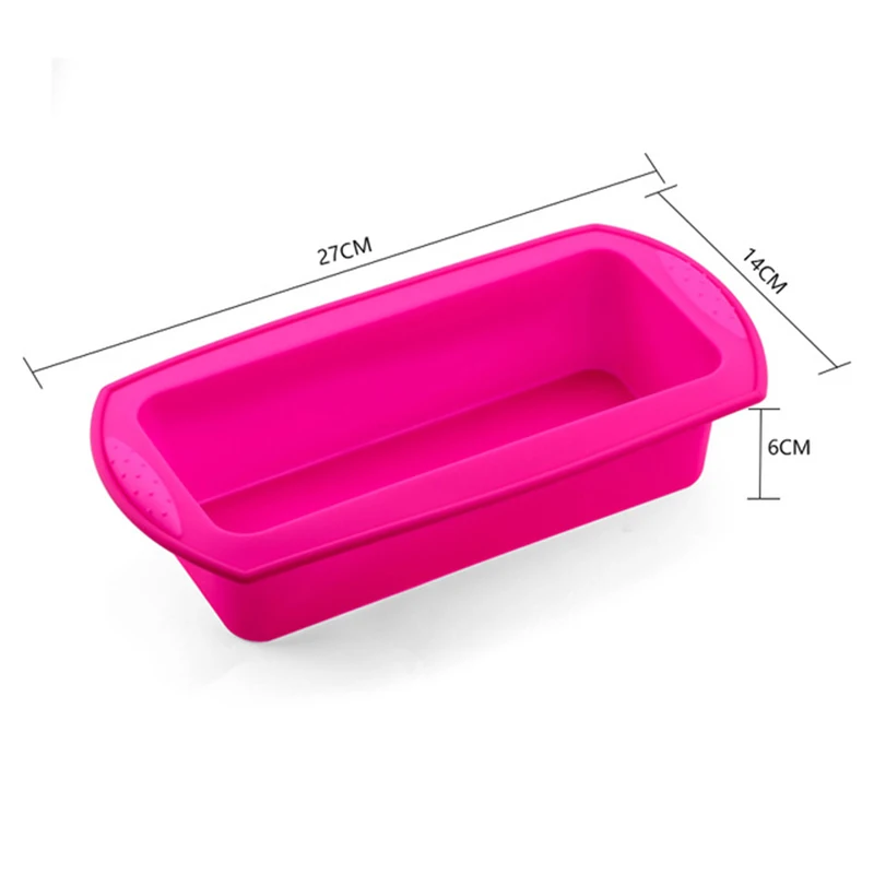 1pc Loaf Pan Mould Rectangle Toast Bread Cake Mold Carbon Steel Pastry Kitchen Baking Bakeware DIY Non Stick | Дом и сад