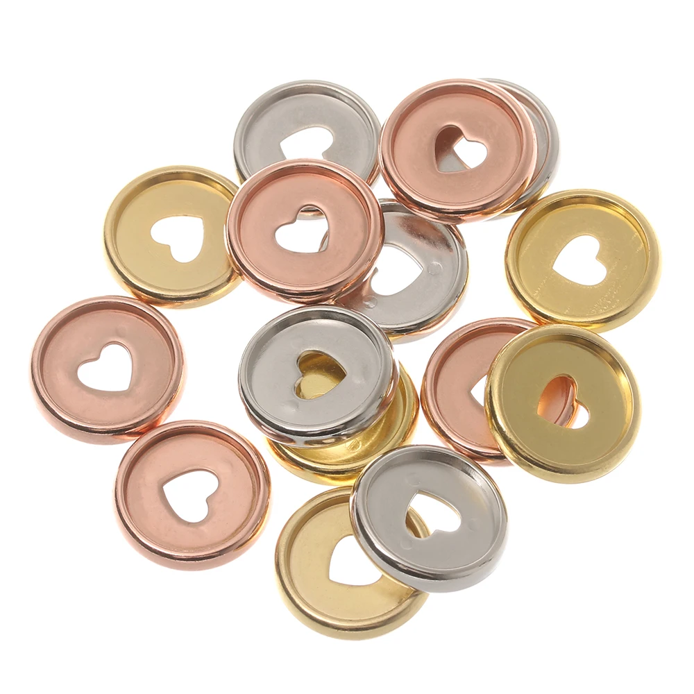 5 шт. кольца обручи в форме сердца для записной книжки дневника альбома