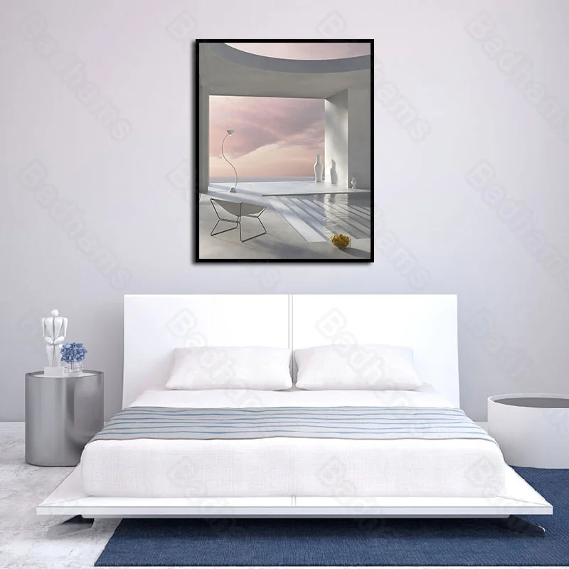 

Posters and Prints Home Decoration Living Room Decoration Painting Sofa Background Wall Attic Sunshine Canvas Painting