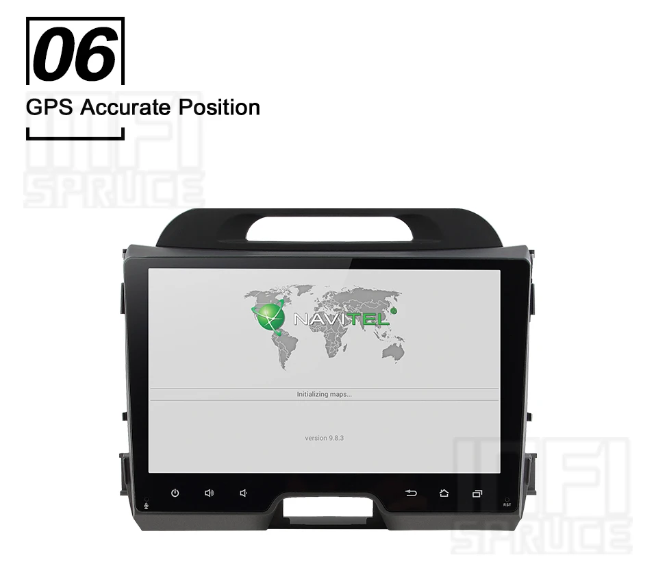 Android 9,0 автомобильный dvd для KIA sportage 2007-2010 2011 2012 2013 с автомобильным Радио стерео Мультимедийный плеер 2 din навигации