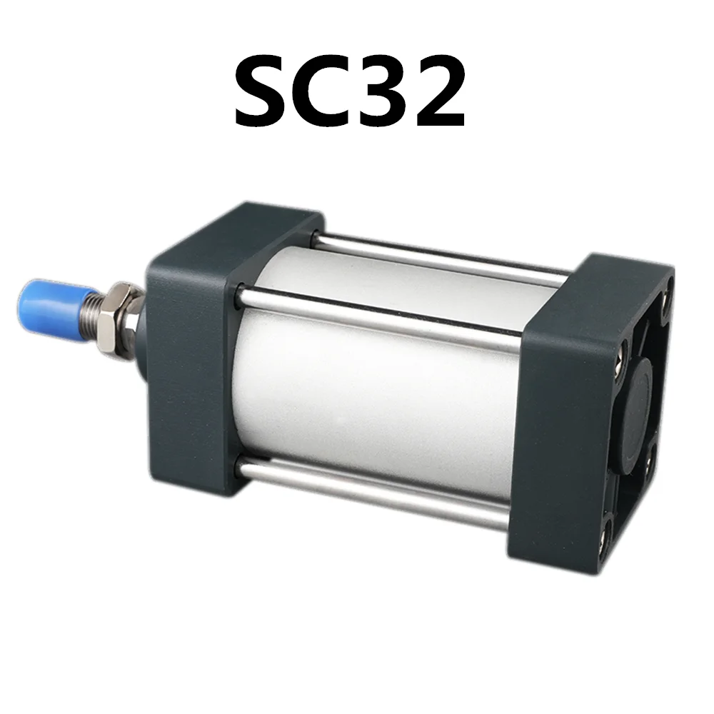 

Стандартные пневматические Цилиндры SC32, пневматический цилиндр двойного действия с отверстием 32 мм, SC 50/75/100/125/150/175/200/250/300/мм со штрихом стандарта