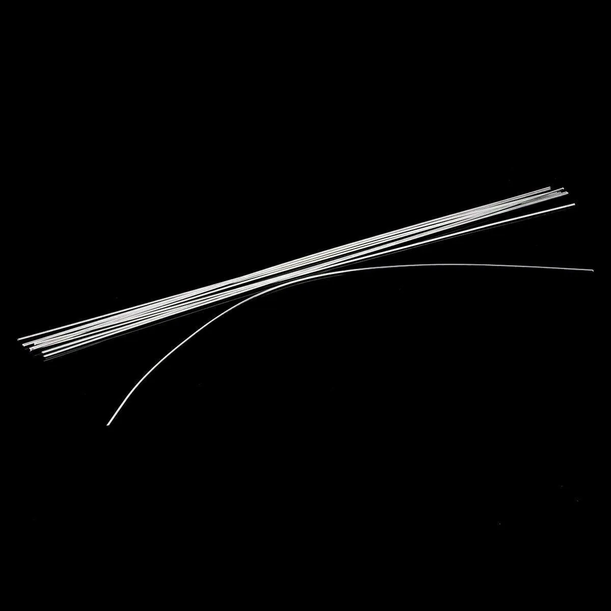 

10PCS 33cm/1.08ft 1.6mm Solution Welding Flux-Cored Rods Aluminum Wire Brazing Aluminum Silver New And High Quality