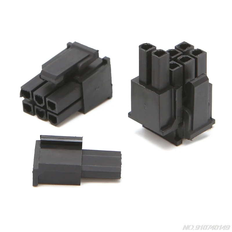 

30 Pcs 4.2mm 6+2 Pin Male Power Connector Plastic Shell For PC Graphics Card PCI-E D17 20 Dropshipping