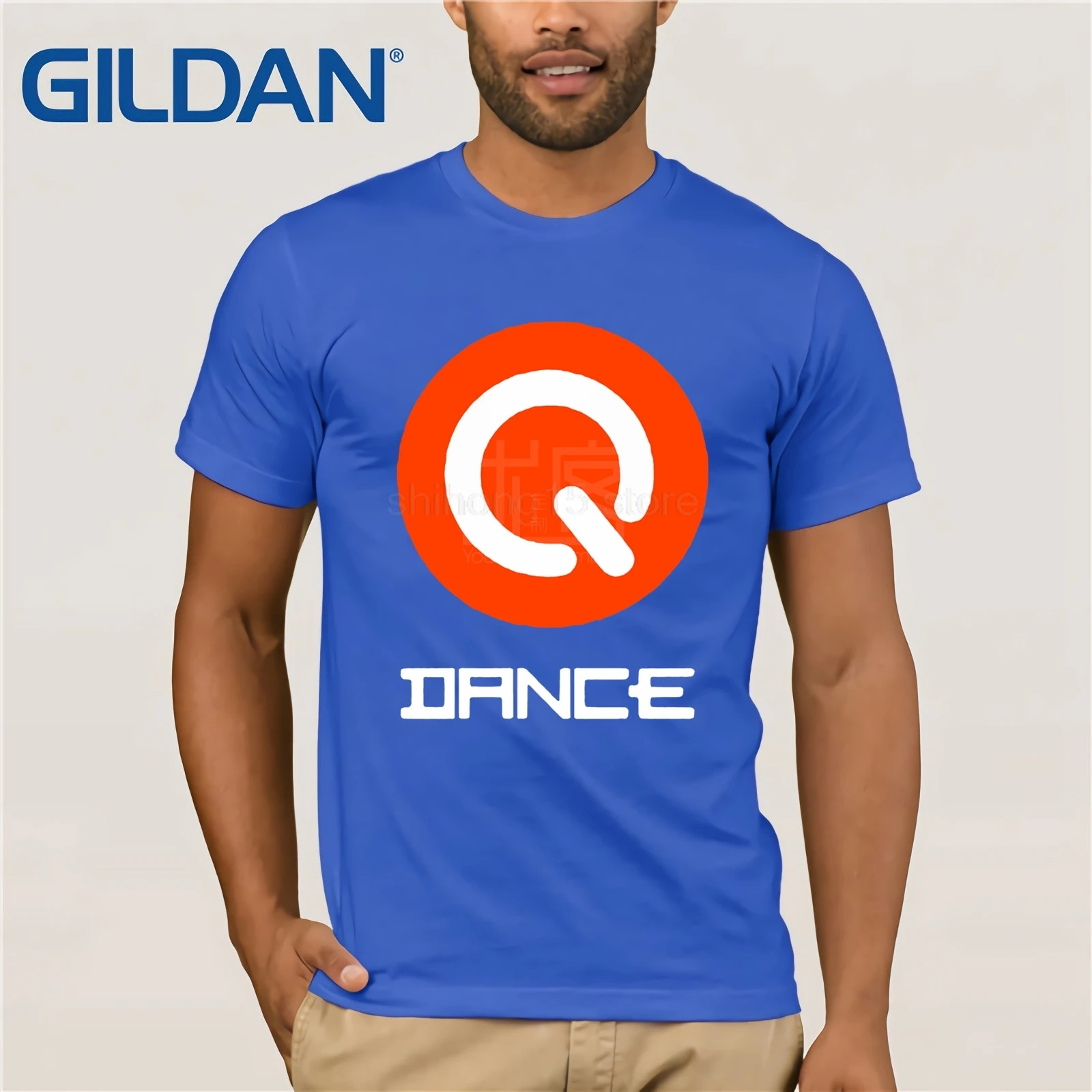 LEQEMAO Мужская футболка Q DANCE ARMIN VAN BUUREN DJ Trance Music Logo Забавные футболки хлопковые топы |