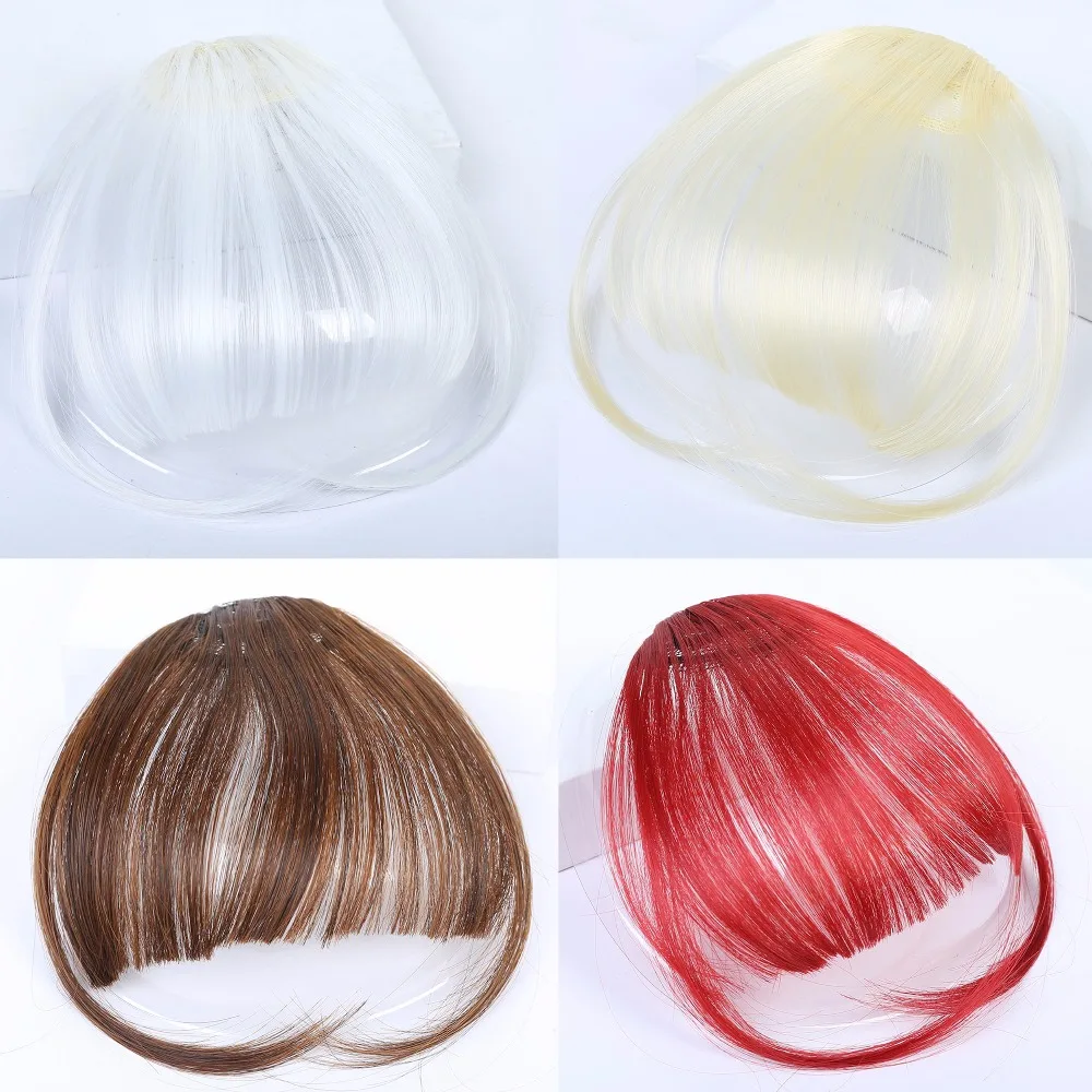 Милая Заколка Для Девочек MUMUPI короткая челка для наращивания волос спереди