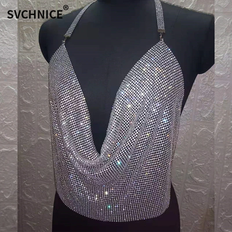 Модные женские блузки с V-образным вырезом сексуальные топы блестками вырезами