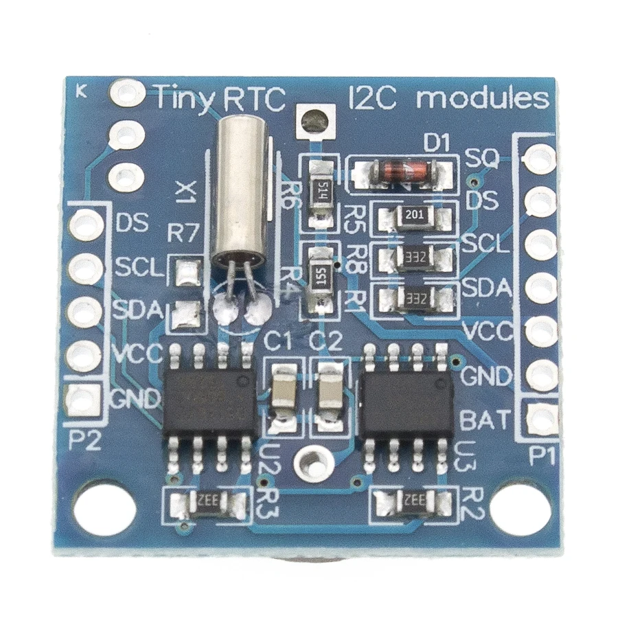 10 шт./лот крошечные RTC I2C модули 24C32 память DS1307 часы модуль RTC|rtc module|rtc i2cmodule i2c |