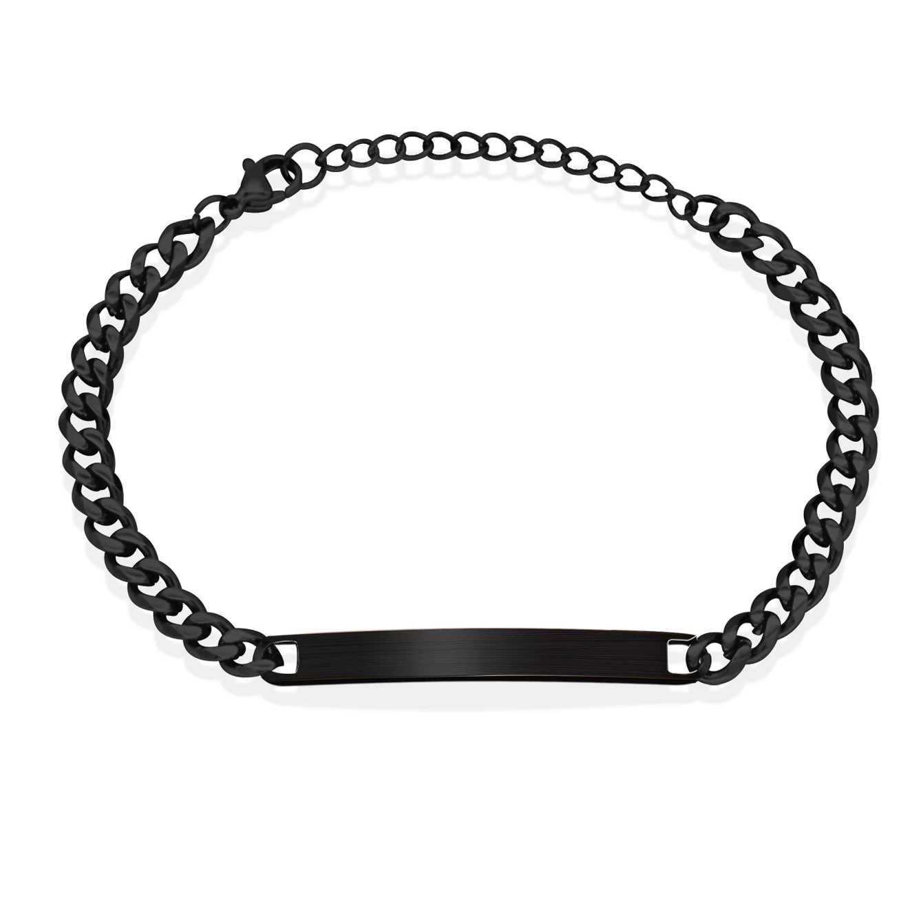 Браслеты с гравировкой на заказ Нержавеющая сталь наручные цепочки дизайн для