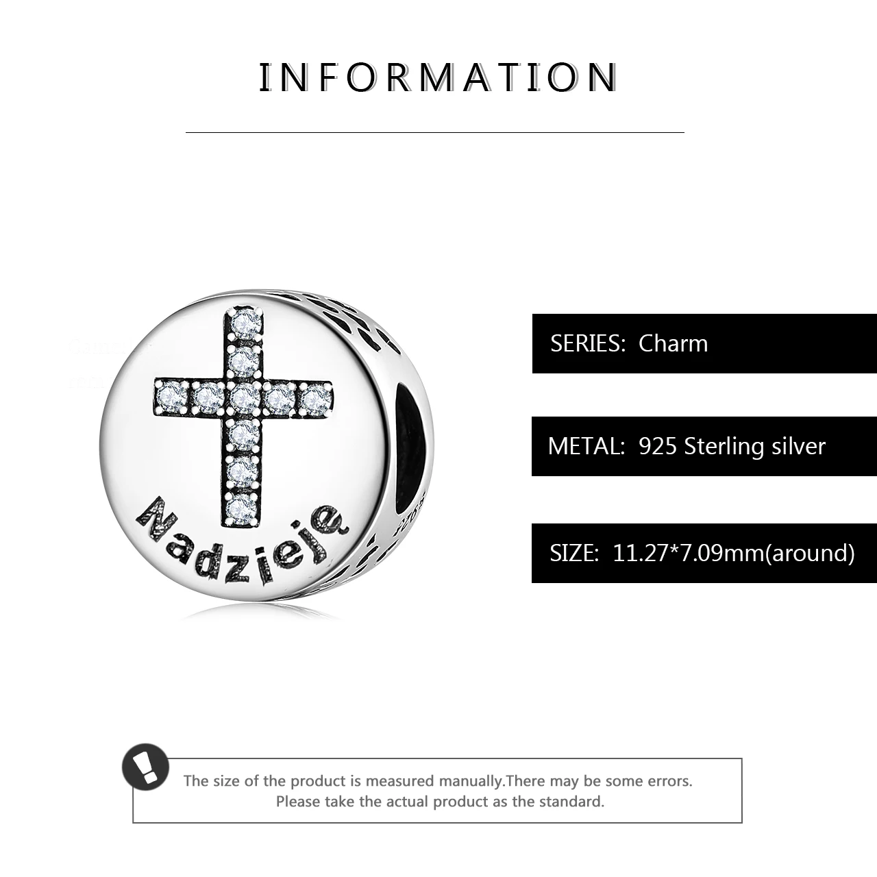 Настоящие 925 пробы серебряные металлические бусины семь достоинств Библии