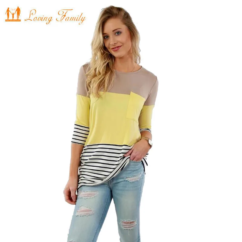 

Nursing Maternity Clothes Long Sleeve Striped O-neck Maternity Tops Pregnancy Shirt For Breastfeeding Ropa Premama Embarazadas