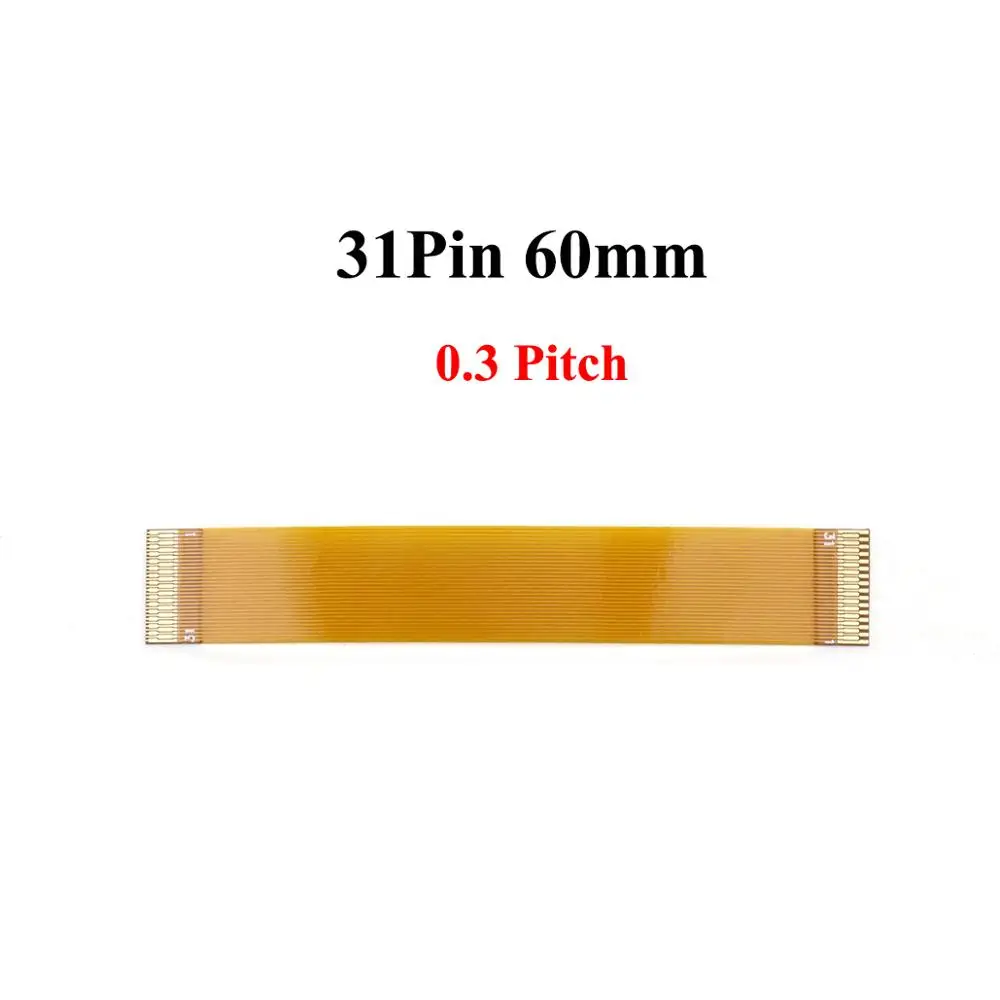 YuXi 31 Pin FFC FPC Flexible Flat Cable Pitch 0.3mm Same Direction length 28 30 60 75 120 150 200 350 mm | Мобильные телефоны и