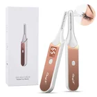 Быстрый нагрев Электрический щипцы для завивки ресниц с регулируемой температурой ролик для завивки ресниц натуральные ресницы для завивки ресниц ручка светодиодный дисплей