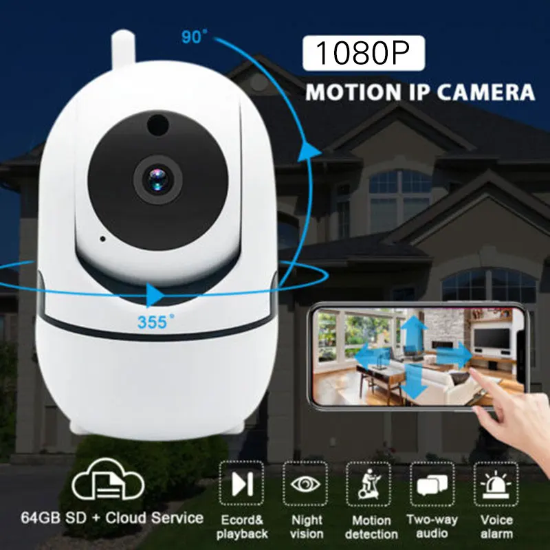 ИК монитор беспроводная WiFi камера 1080P HD мобильный телефон с дистанционным