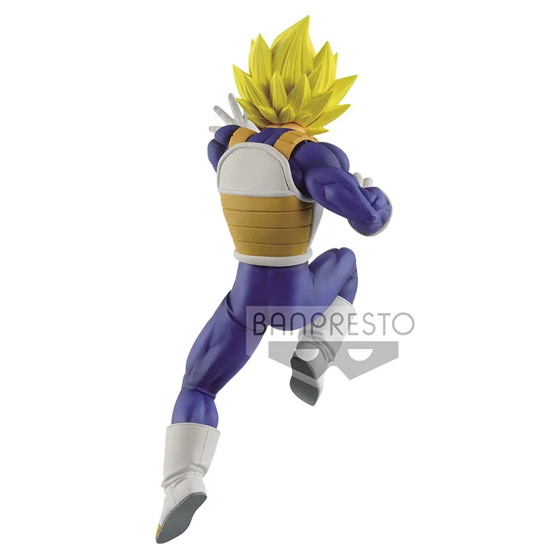 

In Stock Banpresto Original Dragon Ball Action Figure Super Saiyan Vegeta Anime Model Collection Figure Kids Toys Gift 14Cm