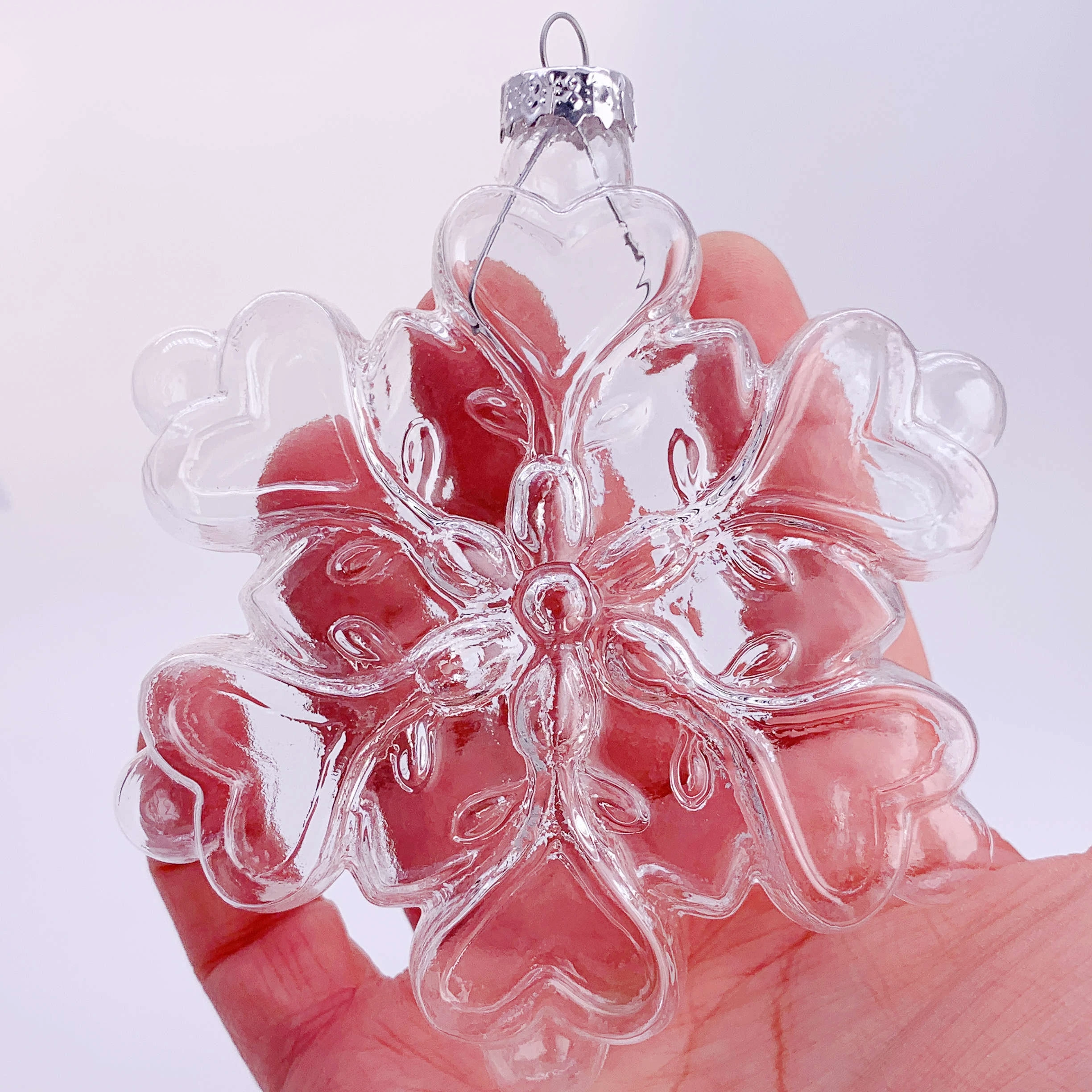 Продвижение DIY Paintable домашнее событие сад Рождественское украшение из стекла