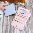 Женский кошелек, модный кошелек, женские короткие кошельки, сумка, Сумочка для женщин, сумка для денег, кошельки из искусственной кожи для мелочи, держатель для карт