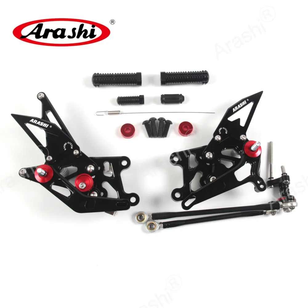 ARASHI для HONDA CBR600RR 2007-2008 Rider Rearsets CBR 600 CBR600 RR 2007 2008 07 08 Регулируемые подножки для ног