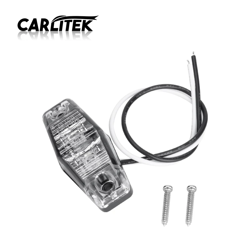CARLitek белые боковые фонари 10-30 в Светодиодный Боковой габаритный фонарь фара