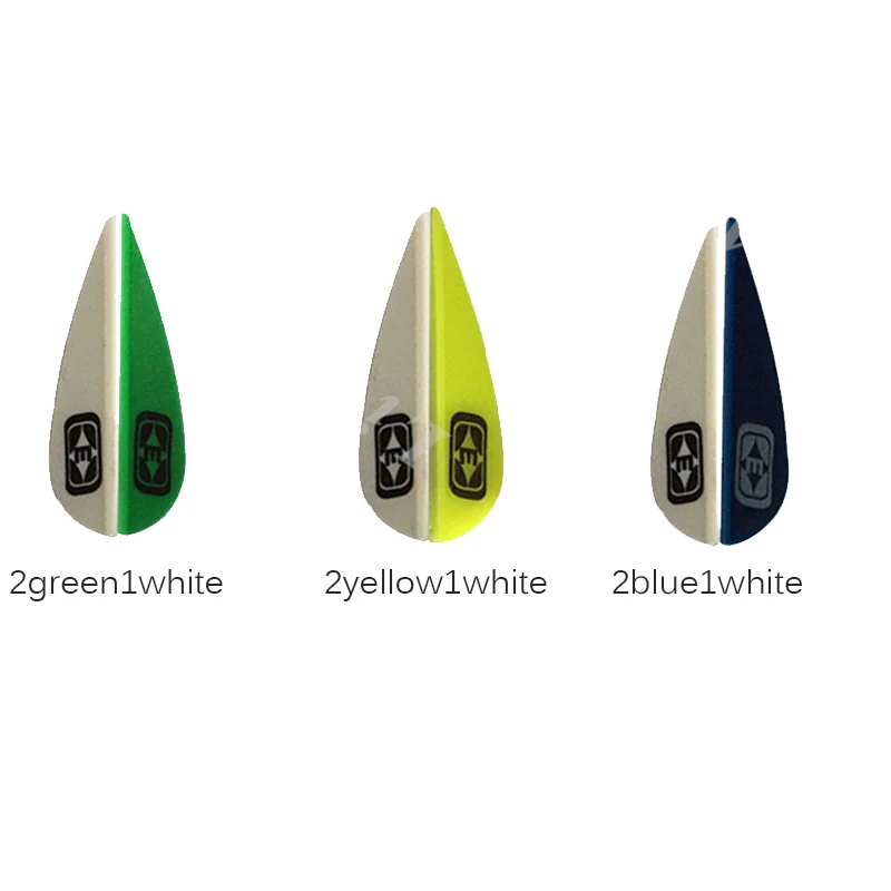 Пластиковые лопасти для стрел из лука 36 шт. 1 75 дюйма|Лук и стрела| |