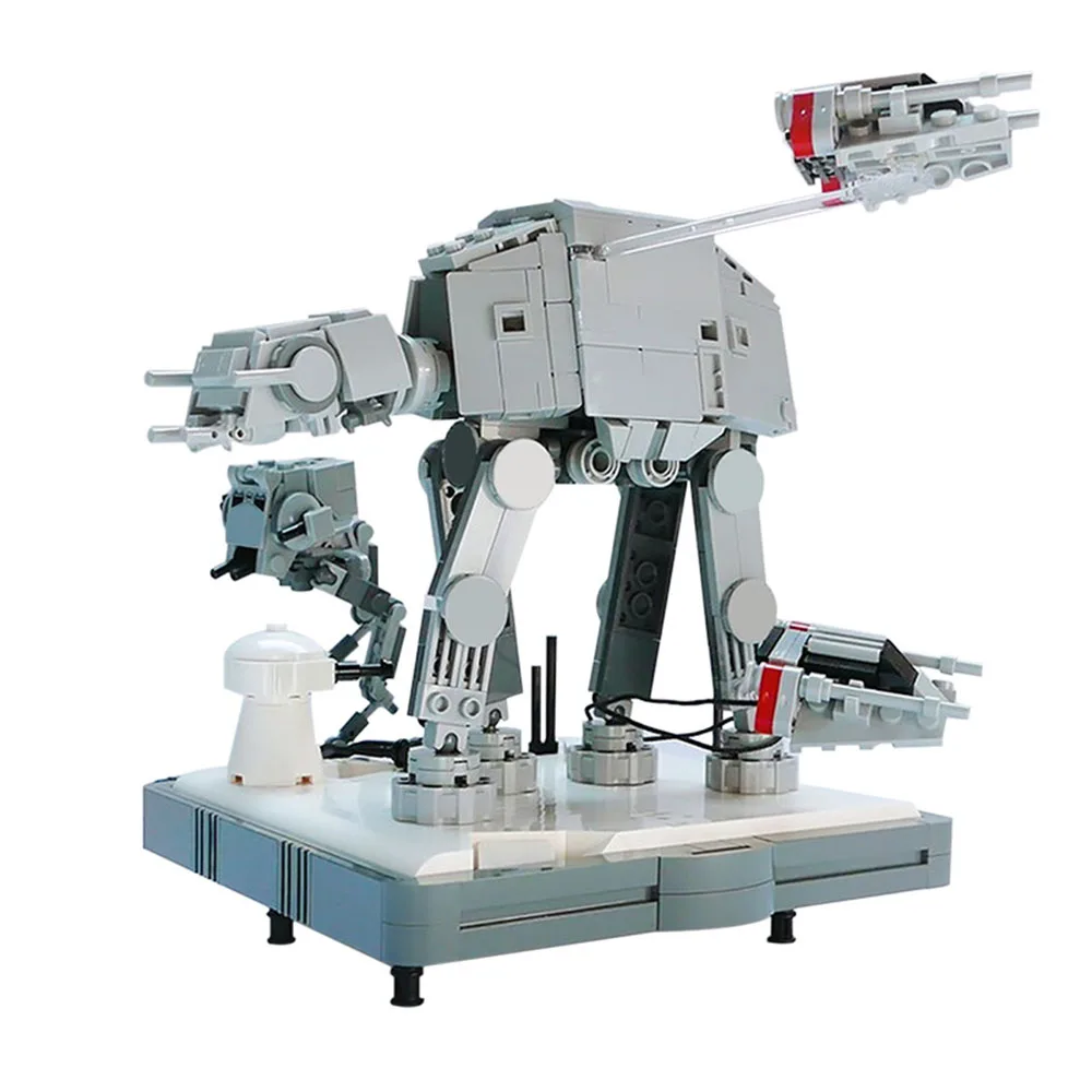 Battle on the хот dioramaed MOC 16921 Space Wars конструкторных блоков Детские кубики Совместимость
