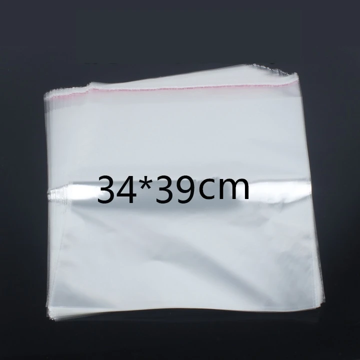

100/200pcs Transparent Self Adhesive Seal OPP Plastic Bags Cellophane Gifts Bag & Pouch Jewelry Packaging Bag