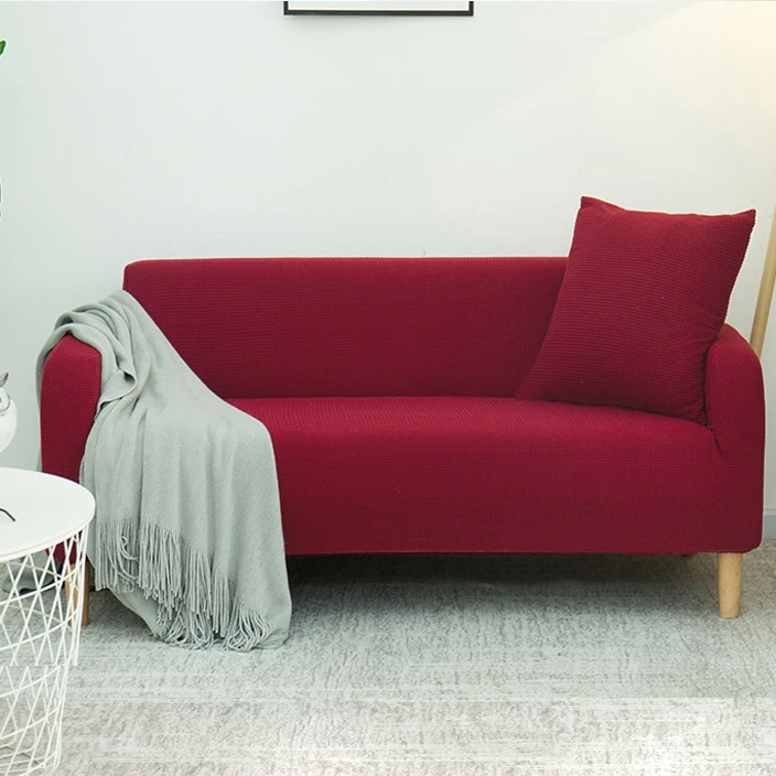 Чистый цвет укороченная диван может Ткань Искусство четыре сезона
