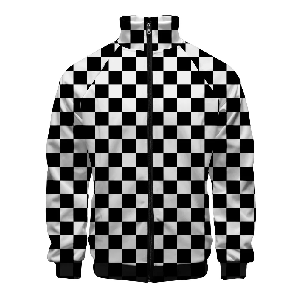 

Куртка с воротником-стойкой для мужчин и женщин, непродуваемая дышащая куртка для Slayer демонов, подходит для мальчиков и девочек, черная, бел...