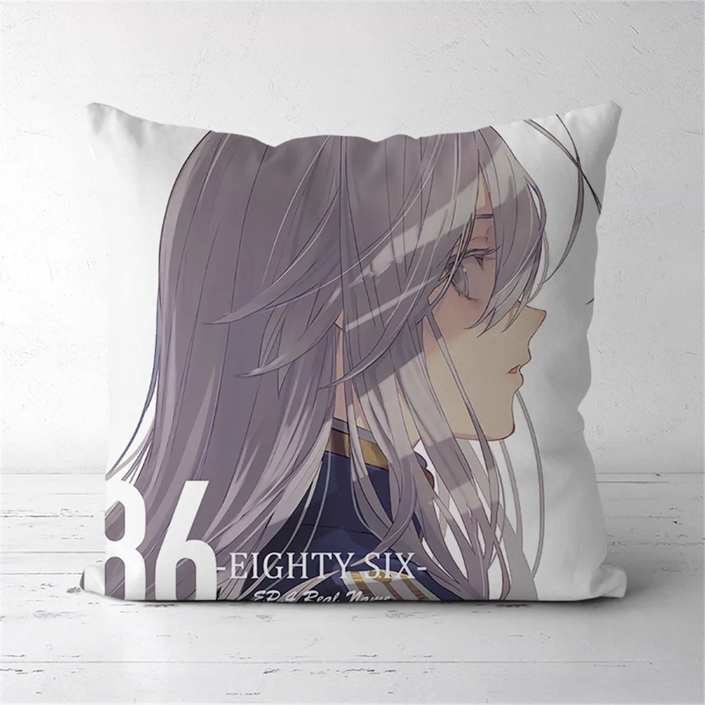

86- Eighty Six Vladilena Milize Anime two sided Pillow Cushion Case Cover 291