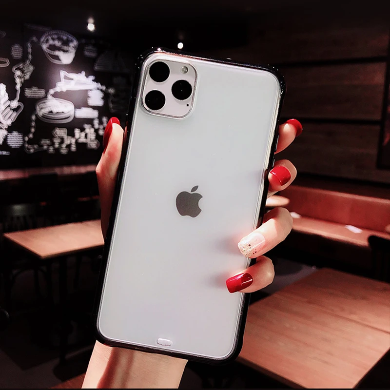 T9 Металлические линзы буквы чехлы протектор для iPhone 11 XS Max XR XS 6 6S 7 8 Plus Полный корпус мягкий ТПУ прозрачный задняя крышка телефона - Цвет: T9