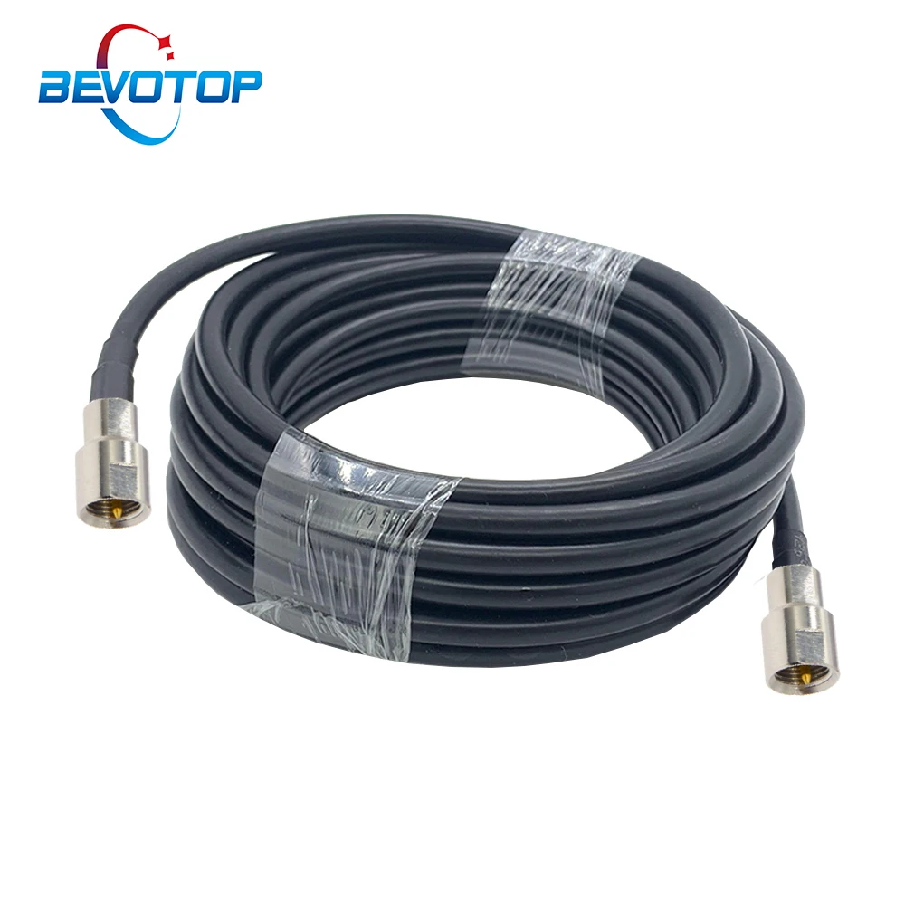 

FME Male to FME Male Plug Adapter RG58 Pigtail Cable RG-58 50 Ohm RF Coaxial Extension Cord RF Coax Jumper