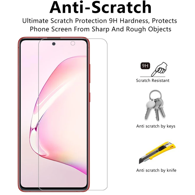 Чехол для samsung note 10 lite защитный чехол из закаленного стекла на экран galaxy note10 light 6 7