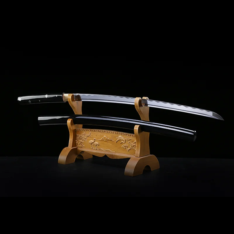 

For Movie Kill Bill O-Ren Ishii Spirit Shirasaya Katana Ninja's Sword-1045 Steel Sharp Edge-Real Metal Swords/Collectible