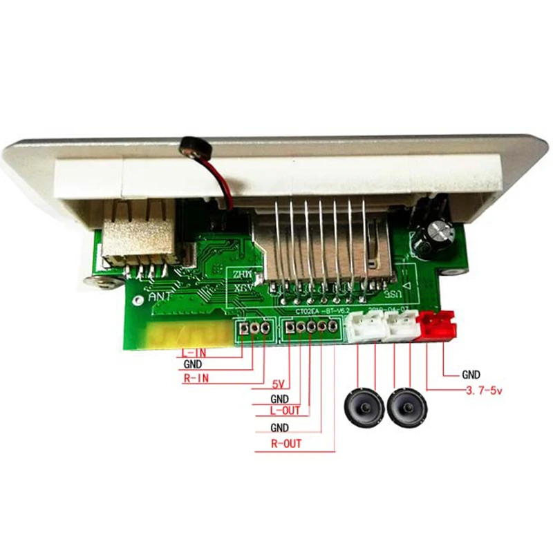 Плата декодирования звука без потерь с усилителем 3 Вт * 2 5 В|Аксессуары для MP3
