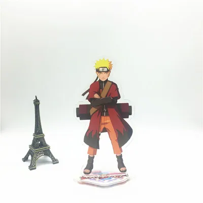 3 Брелок в стиле аниме Наруто Jiraiya Sabakuno Gaara Саске Хатаке Какаши Hoshigaki Kisame милый забавный мультфильм акриловый брелок - Цвет: 3
