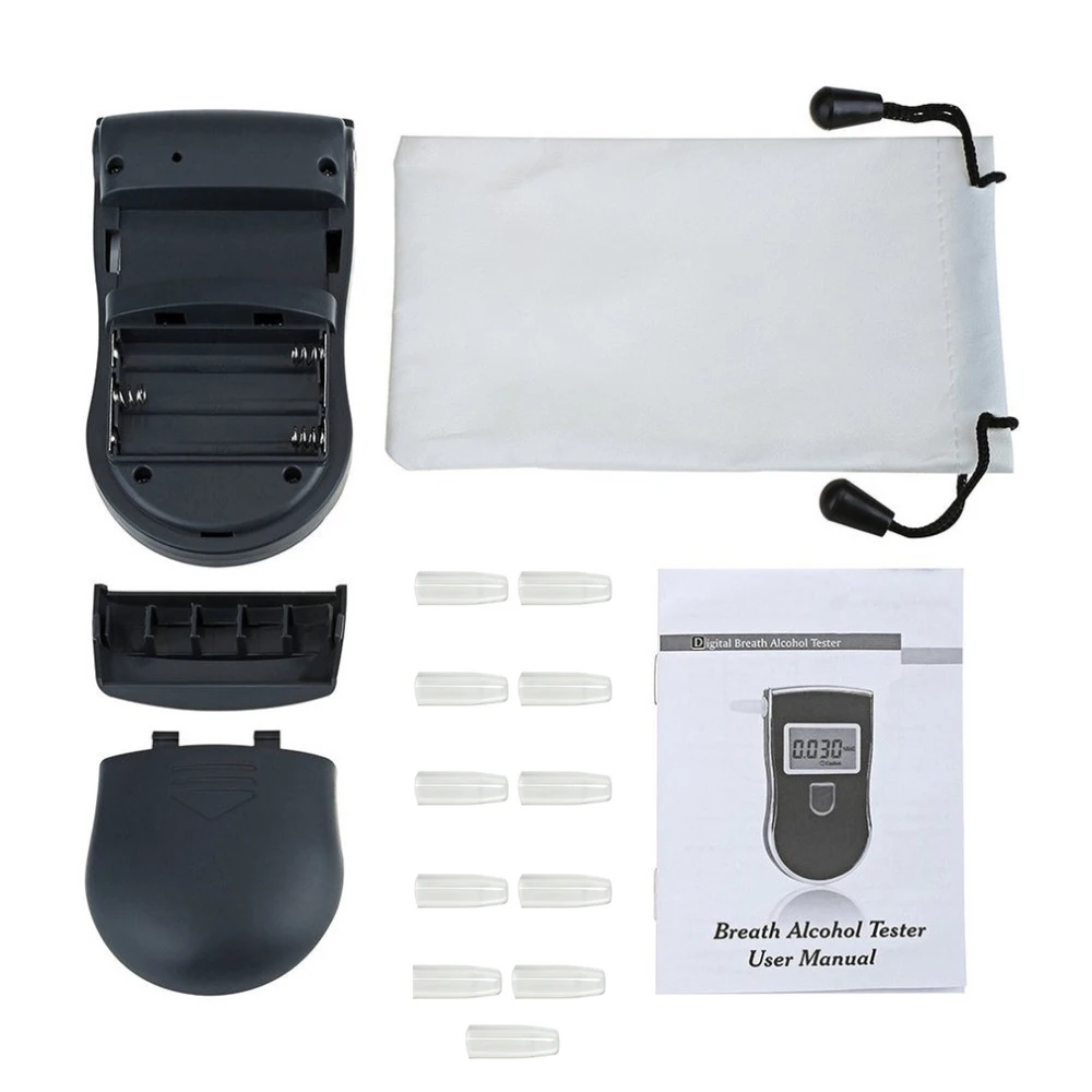 Fashion high accuracy mini Alcohol Tester breathalyzer alcometer Alcotest remind driver safety in roadway diagnostic tool dfdf | Автомобили