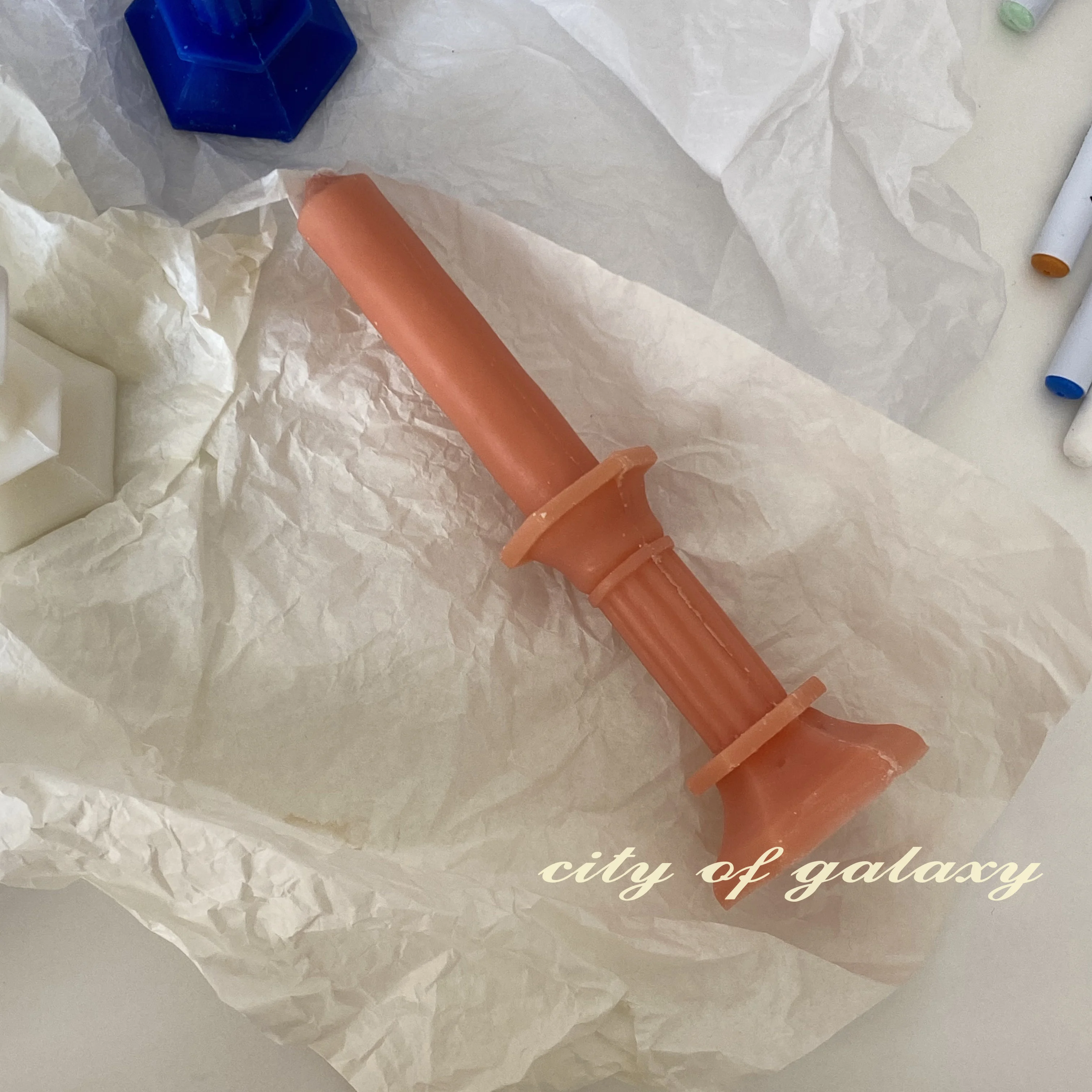 

Art Wedding Birthday Candle Cute Decor Color Modern Garden Round Outdoor Decorations Party Minimalist Kaarsen Home Decor BY75CA