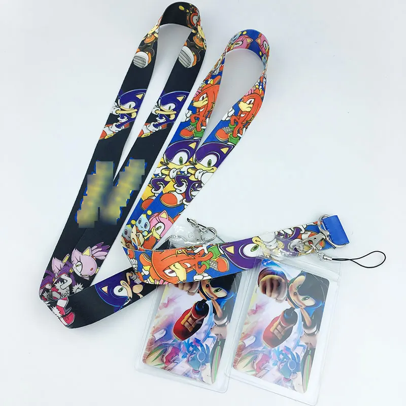 Мультяшные ремешки на шею для игр ключей идентификационных карт