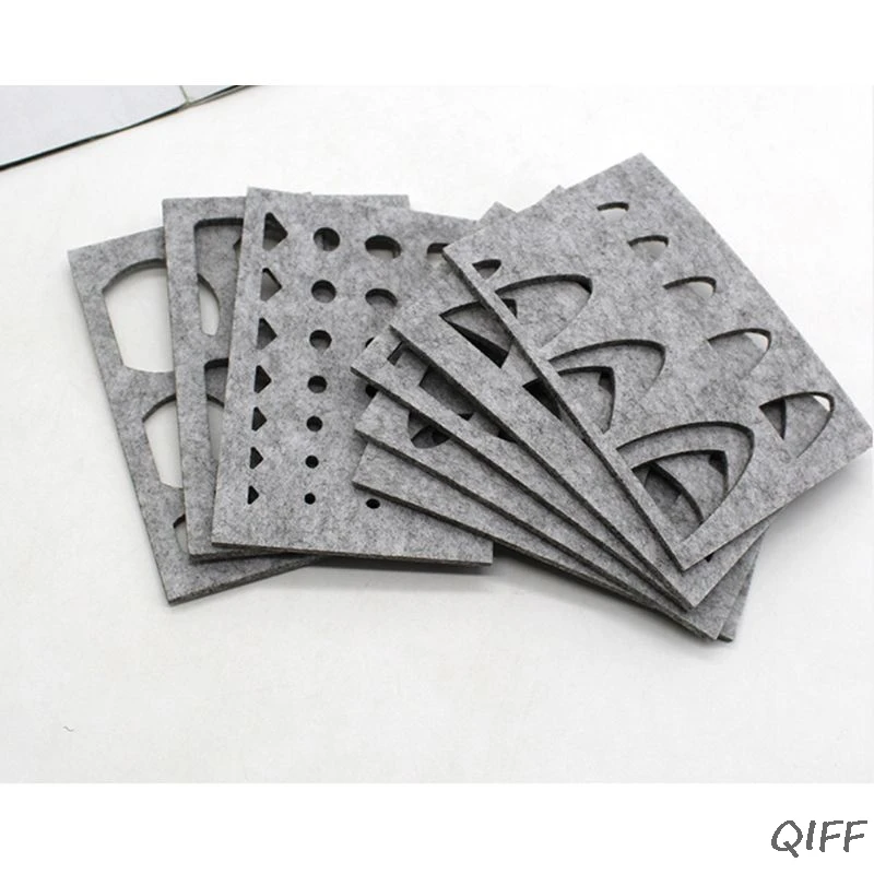 8 шт шерстяной войлок форма игла валяния DIY ремесло трафарет аппликация