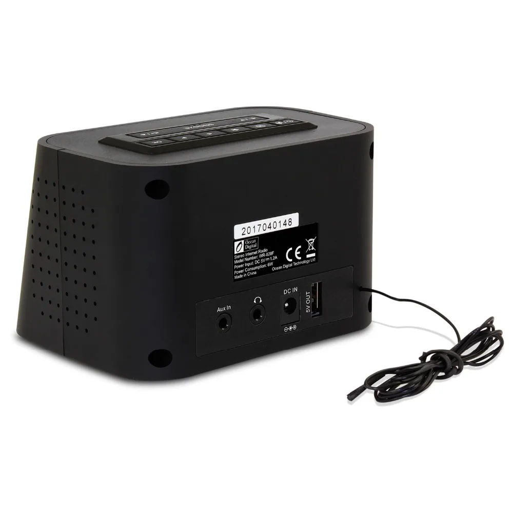 WiFi + FM UPnP радио океан цифровой WR 828F интернет многоязычное меню USB 5V выход для