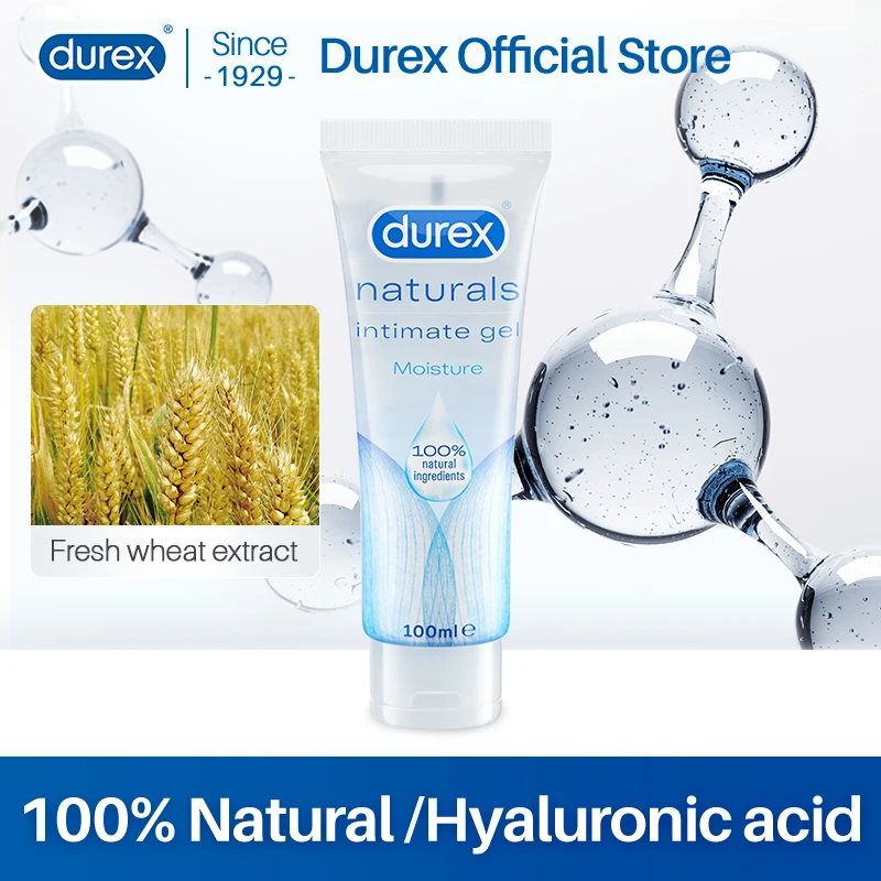 Лубрикант Durex NEW Naturals с гиалуроновой кислотой лубрикант на водной основе для