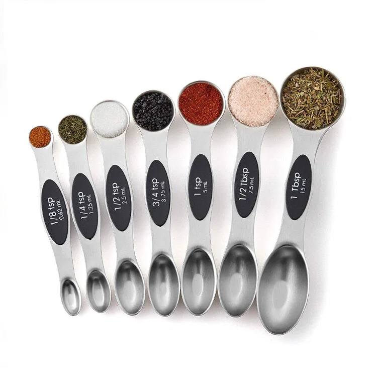 Кухня весы 5/7/9 комплектов двойной набор мерных ложек сахар кофе ложки для