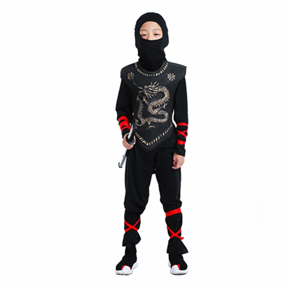 ninja costume kids ninjago costumes halloween party superhero cosplay boys japanese samurai warrior fancy dress power ninja suit free global shipping