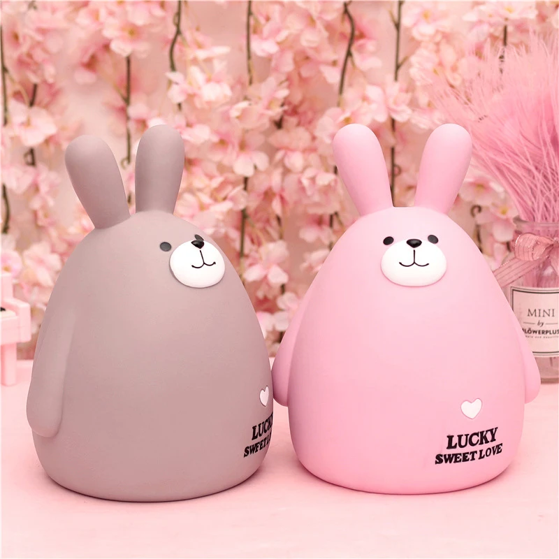 Милый кролик милый медведь копилка большой емкости Детская мультяшная коробка