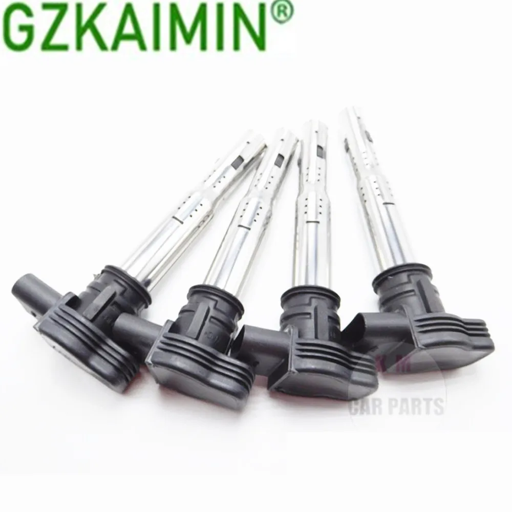 1 шт. новый комплект катушек зажигания для Audi A3 A4 A6 S3 TT V W Beetle Jolf Jett a Seat Toledo C1394 07K905715F