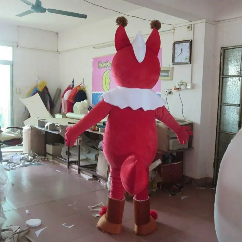 Костюм талисмана лисы Вечерние платья для костюмированной вечеринки Одежда