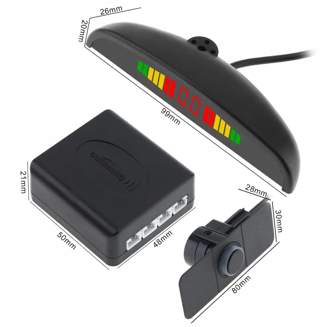 16 мм оригинальный автомобильный плоский парковочный датчик полумесяц резервный